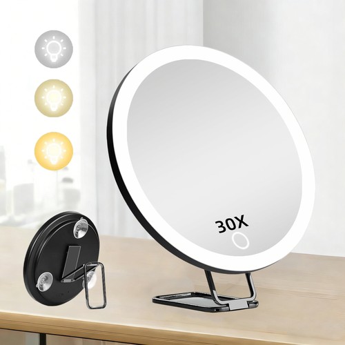 Led kosmetikspiegel fach - kosmetikspiegel, 30-fach