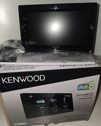 Kenwood dmx125dab radio - kenwood, din-2