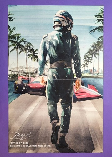 Original rennplakat poster - original,