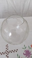 Kugelvase aus glas höhe cm - 14,