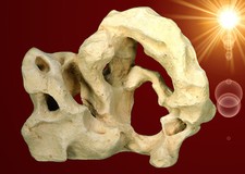 Aquarium Deko leichter künstl.🐟 LOCHGESTEIN FELSEN 🐟 Dekoration Zubehör Höhle