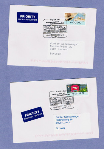 Fdcs ersttag - 0,90,
