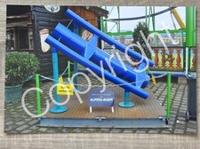 XXL Foto Schiene ALPINA-BAHN Bruch - Schwarzkopf Kirmes Schausteller Coaster