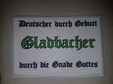Gladbach aufnäher deutscher - gladbach,