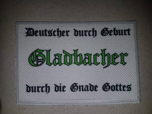 Gladbach aufnäher deutscher - gladbach,