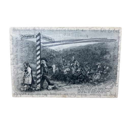 Postkarte lauterbach - postkarte,