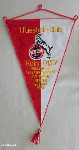 Köln wimpel 07 rar - wimpel,