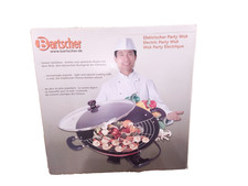 Wok, elektrisch, Q 36cm, Inhalt max 5 Liter, 1,8 kW, Bartscher