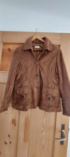 Bonita leder blusenjacke - leder,