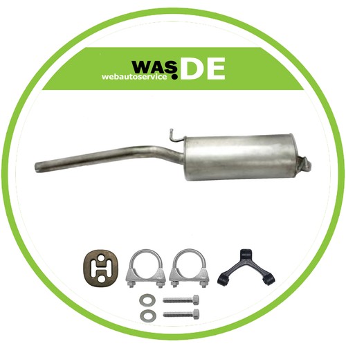 Auspuff endschalldämpfer - endschalldämpfer, vw