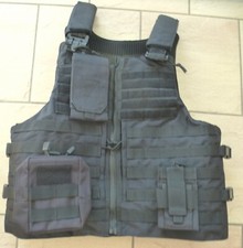 taktische ballistische Weste , SK1, schwarz, Gr.: XL mit SK4 aufrüstbar !!!