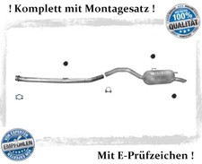 Auspuffanlage für Peugeot 807 2.0 HDi Bj.02-06 mit DPF/FAP Auspuff Montagesatz