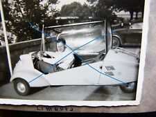 altes Fotoalbum 50er, Monschau, PKW Messerschmitt KR200, Flugzeuge, Expo Brüssel