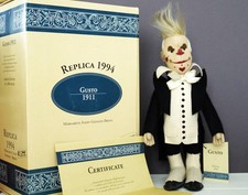 STEIFF FILZPUPPE CLOWN GUSTO 1.000 Auflage OVP  1994