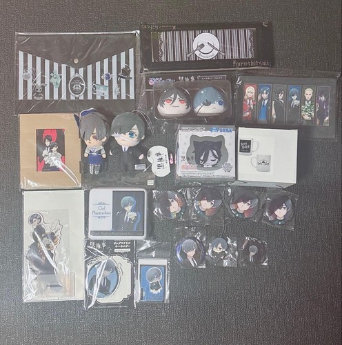 Black butler merchandise lot - butler,