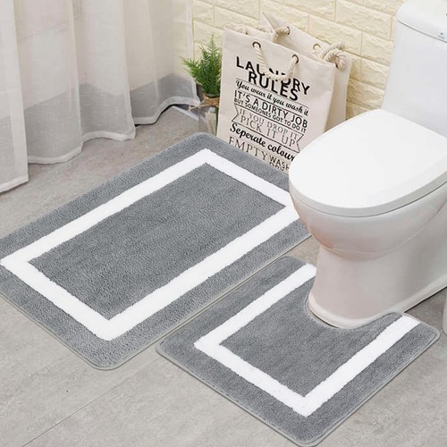 Badezimmerteppich set - badezimmerteppich,