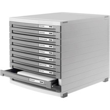 HAN CONTUR 1510-19 Schubladenbox Lichtgrau DIN A4, DIN B5, DIN C4 Anzahl der
