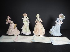 4 x Wedgwood Figuren "Vier