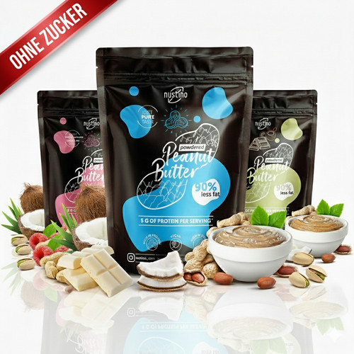 Erdnussbutter pulver nustino - erdnussbutter,