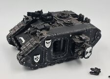 Land Raider Crusader Black Templars Space Marines Warhammer 40K painted