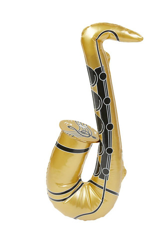 Smiffys aufblasbares saxophon - smiffys,