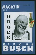 Programmheft Circus Busch 1933 Berlin Clown Grock Reklame Zirkus Programm Heft