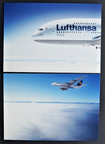 Postkarte flugzeug - ak,