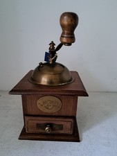 Kaffeemühle manuell Holz und
