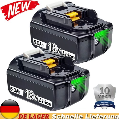 18v 5000mah ersatzakku - 2x,