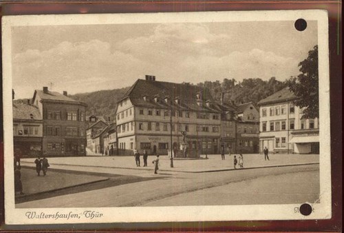 Waltershausen gotha brunnen - gotha,