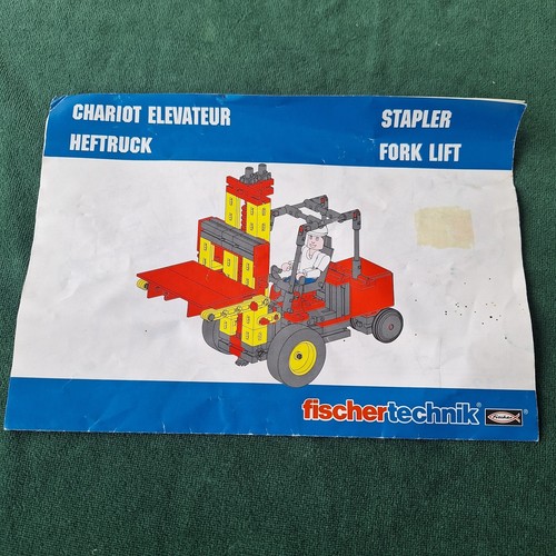 Fischer technik gabelstapler - fischer,