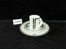Rosenthal " CUPOLA  NERA " Kaffeegedeck / 3 tlg.