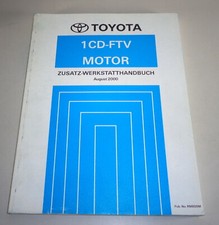 8/2000 Toyota Engine 1CD - FTV