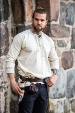 Bauernhemd  Natur "Felix"