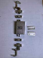 MLM Hettich Aufschraubschloss Drehstangenschloß re Möbelschloß Schloß Dorn 25mm