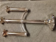 Fink- 2x große  Kerzenständer- Kerzenhalter - vermutlich versilbert- FINK