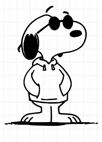 Snoopy auto aufkleber - snoopy,