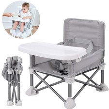 Sitzerhöhung Stuhl Baby Tragbar Sitzkissen Tablett Design für Kinder 31x31x37cm