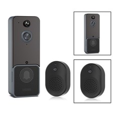 Smarte Funksprechanlage Türklingel mit 140 Grad Weitwinkelobjektiv Design