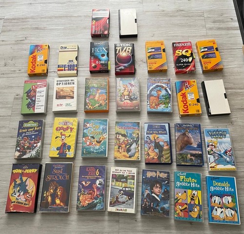 Konvolut 30x vhs - 30x,