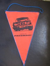 Wimpel 18.Pneumant Rallye1978,Wartburg,DDR Motorsport