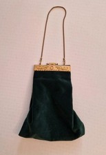 Antike Samt Abendtasche