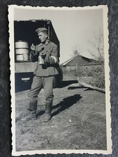 WH Lkw mit aufgeladenem WH 200 Liter Benzinfass, SEHR SCHÖN !