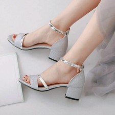 Riemchensandaletten Glitzer