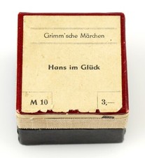 ASCOP Dia Rollfilm Grimm'sche Märchenfilm M10 HANS IM GLÜCK Pouva Laterna Magica