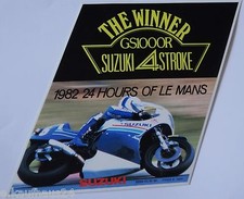 Werbe-Aufkleber Suzuki GS1000R