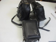 W939 Chopper Universal Leder Satteltaschen Tankrucksack Tank Gepäcktaschen