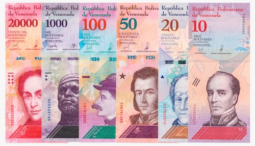 Venezuela set banknoten - venezuela, 6