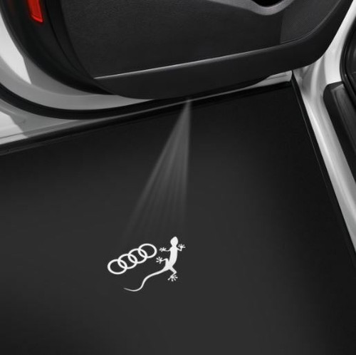 Original audi ringe mit gecko - mit,