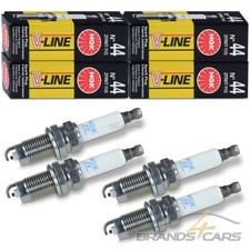 4x NGK ZÜNDKERZE V-LINE FÜR SEAT IBIZA SKODA FABIA VW GOLF 5 6 POLO 6R 1.4 1.6